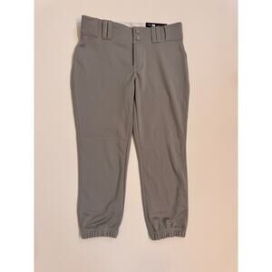 NWT Champro Women's Fastpitch Softball Pants Gray Size S 22.5"